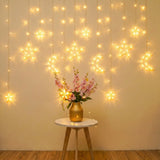 Moon & Star Curtain Lights for Ramadan