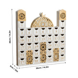 Ramadan Wooden Masjid Countdown Calendar