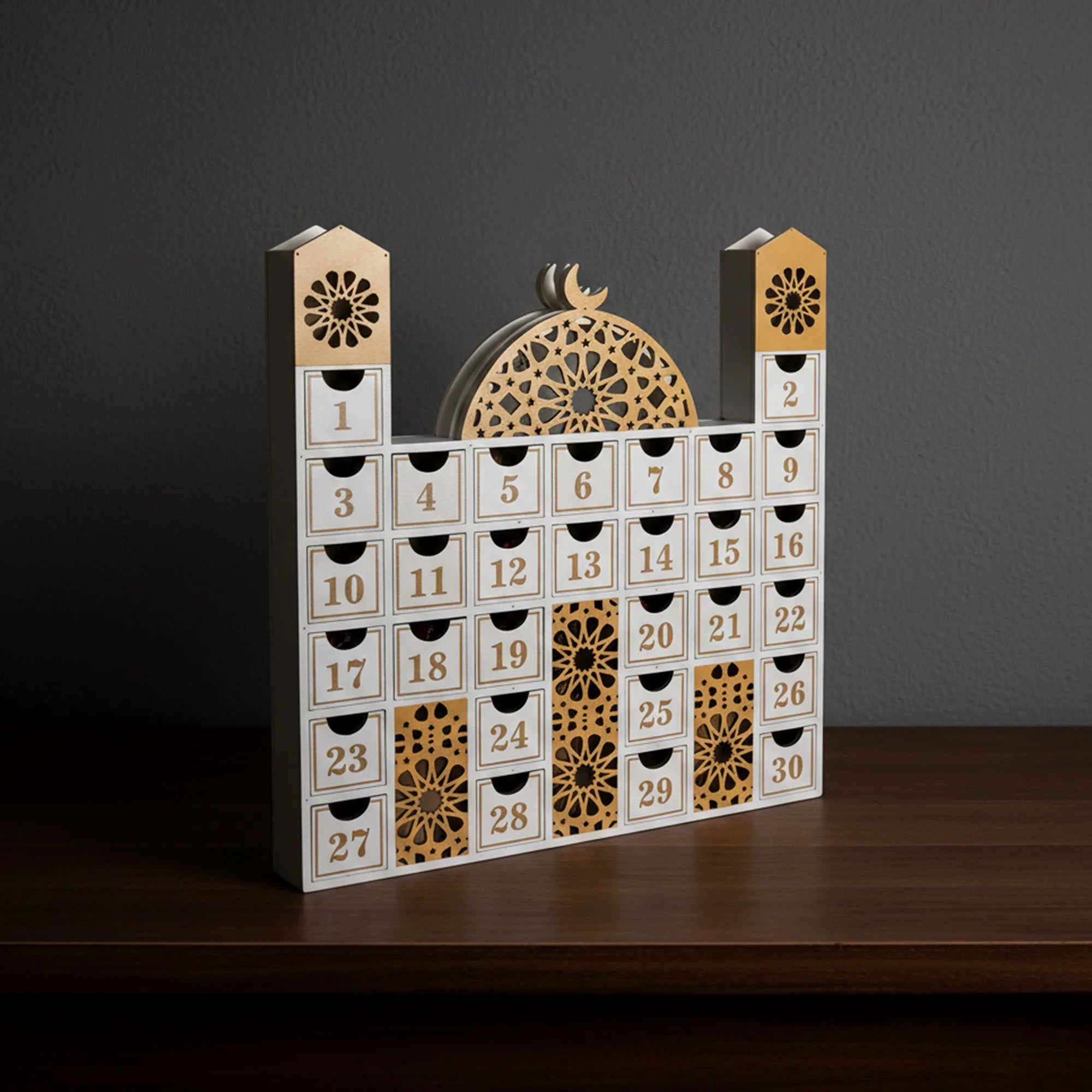 Ramadan Wooden Masjid Countdown Calendar