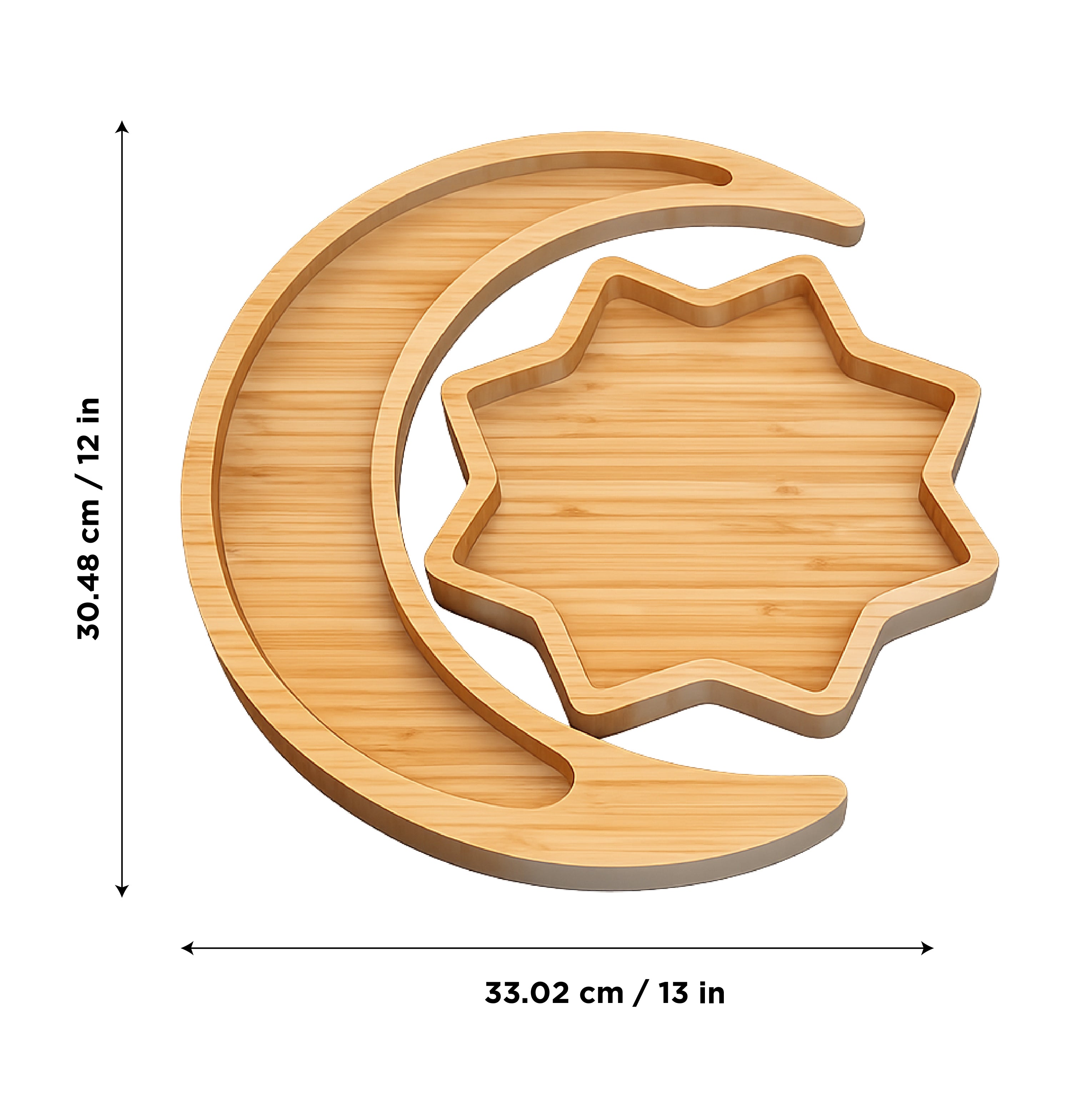 Starry Wooden Serving Tray