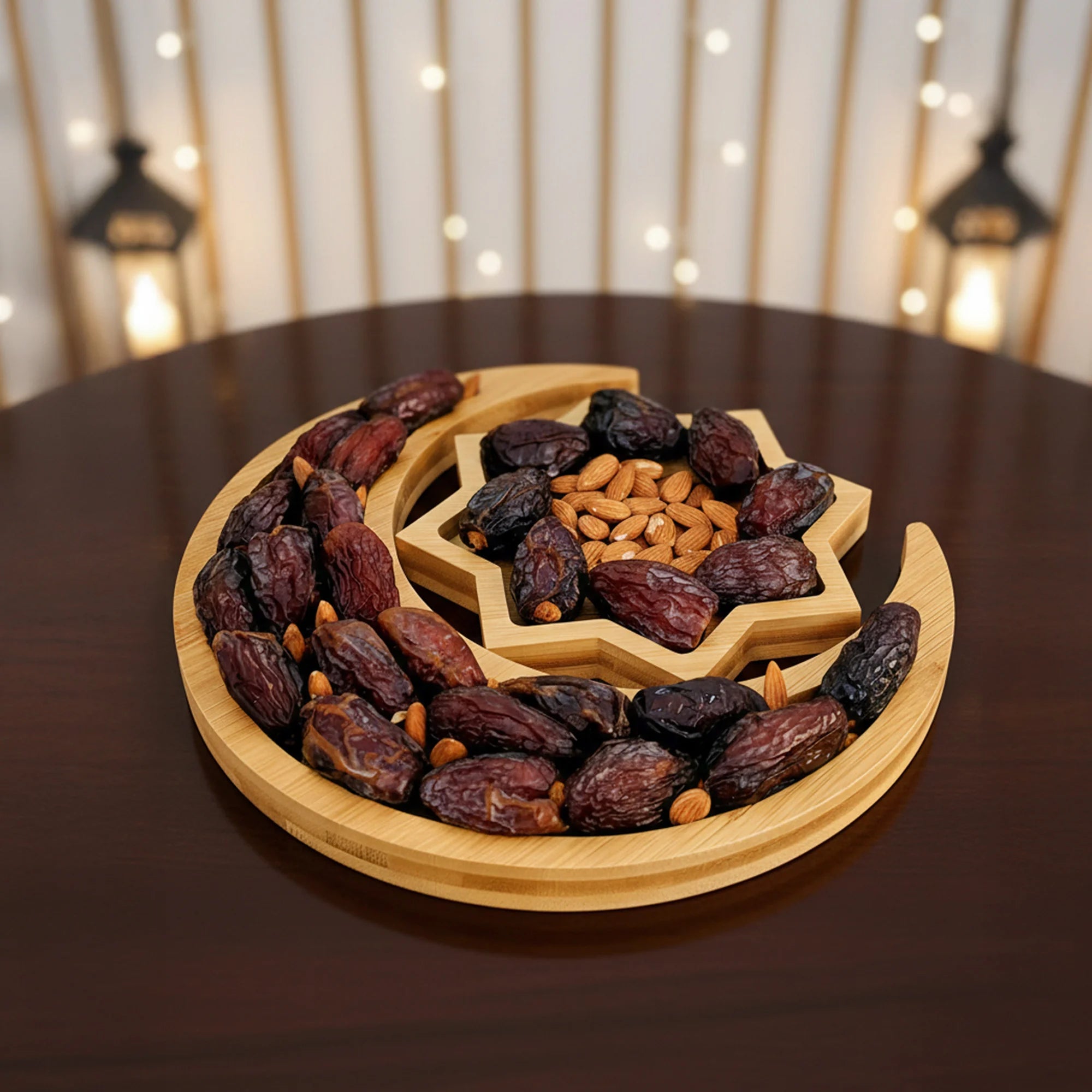 Starry Wooden Serving Tray